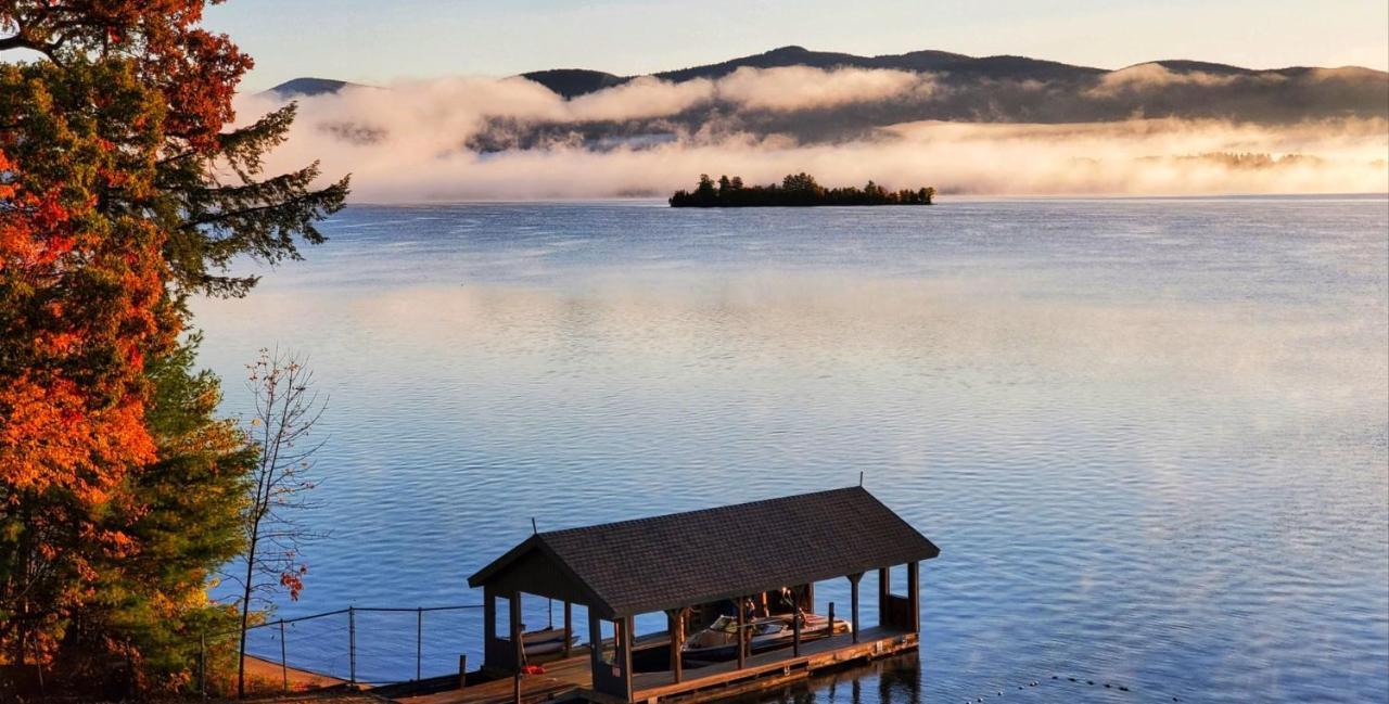 The Stone Gate Resort Lake George Buitenkant foto